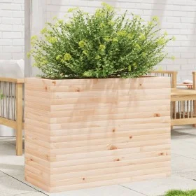 Solid pine wood planter 90x40x68.5 cm by vidaXL, Pots and planters - Ref: Foro24-3282489, Price: 181,00 €, Discount: %