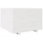Solid white pine wood planter 80x80x49.5 cm by vidaXL, Pots and planters - Ref: Foro24-3282530, Price: 209,09 €, Discount: %