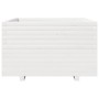 Solid white pine wood planter 80x80x49.5 cm by vidaXL, Pots and planters - Ref: Foro24-3282530, Price: 211,80 €, Discount: %