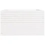 Solid white pine wood planter 80x80x49.5 cm by vidaXL, Pots and planters - Ref: Foro24-3282530, Price: 209,09 €, Discount: %