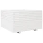 Solid white pine wood planter 80x80x49.5 cm by vidaXL, Pots and planters - Ref: Foro24-3282530, Price: 209,09 €, Discount: %