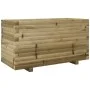 Impregnated pine wood planter 90x40x49.5 cm by vidaXL, Pots and planters - Ref: Foro24-3282558, Price: 152,57 €, Discount: %