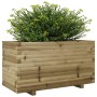 Impregnated pine wood planter 90x40x49.5 cm by vidaXL, Pots and planters - Ref: Foro24-3282558, Price: 154,82 €, Discount: %
