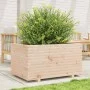 Pflanzgefäß aus massivem Kiefernholz, 90 x 60 x 49,5 cm von vidaXL, Töpfe und Pflanzgefäße - Ref: Foro24-3282564, Preis: 167,...