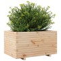 Pflanzgefäß aus massivem Kiefernholz, 90 x 60 x 49,5 cm von vidaXL, Töpfe und Pflanzgefäße - Ref: Foro24-3282564, Preis: 169,...