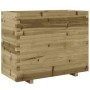 Pflanzgefäß aus imprägniertem Kiefernholz, 90 x 40 x 72,5 cm von vidaXL, Töpfe und Pflanzgefäße - Ref: Foro24-3282598, Preis:...