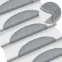 Stufenmatten 15 Stück hellgrau 56x17x3 cm von vidaXL, Treppenmatten - Ref: Foro24-133879, Preis: 53,95 €, Rabatt: %