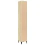 Badezimmerschrank aus Eichenholz-Sonoma-Sperrholz 30x30x190 cm. von vidaXL, Badezimmerwaschtische - Ref: Foro24-847388, Preis...