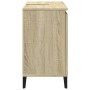 Armario de baño madera contrachapada roble Sonoma 65x33x60 cm by vidaXL, bathroom vanities - Ref: Foro24-847405, Price: 57,81...