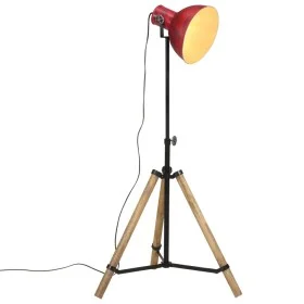 Lámpara de pie rojo desgastado 25 W E27 75x75x90-150 cm by vidaXL, Lamps - Ref: Foro24-371896, Price: 72,81 €, Discount: %