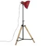 Lámpara de pie rojo desgastado 25 W E27 75x75x90-150 cm by vidaXL, Lamps - Ref: Foro24-371896, Price: 72,81 €, Discount: %