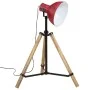 Lámpara de pie rojo desgastado 25 W E27 75x75x90-150 cm by vidaXL, Lamps - Ref: Foro24-371896, Price: 72,81 €, Discount: %