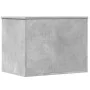 Caja de almacenaje madera ingeniería gris hormigón 60x42x46 cm by vidaXL, Storage trunks - Ref: Foro24-840656, Price: 56,70 €...