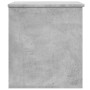 Caja de almacenaje madera ingeniería gris hormigón 60x42x46 cm by vidaXL, Storage trunks - Ref: Foro24-840656, Price: 57,56 €...