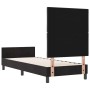 Estructura de cama con cabecera Negro 80 x 200 cm Terciopelo