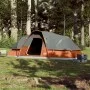 Family tent with dome for 9 people waterproof orange by vidaXL, tents - Ref: Foro24-94565, Price: 160,14 €, Discount: %