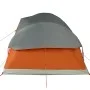 Family tent with dome for 9 people waterproof orange by vidaXL, tents - Ref: Foro24-94565, Price: 160,14 €, Discount: %