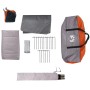 Familienzelt mit Kuppel für 9 Personen wasserdicht orange von vidaXL, Zelte - Ref: Foro24-94565, Preis: 157,07 €, Rabatt: %