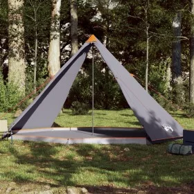 Familienshop Tipi für 8 Personen, wasserdicht, grau orange von vidaXL, Zelte - Ref: Foro24-94584, Preis: 82,84 €, Rabatt: %