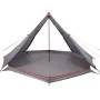Tienda familiar tipi para 8 personas impermeable gris naranja de vidaXL, Tiendas de campaña - Ref: Foro24-94584, Precio: 82,8...