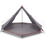 Familienshop Tipi für 8 Personen, wasserdicht, grau orange von vidaXL, Zelte - Ref: Foro24-94584, Preis: 81,26 €, Rabatt: %