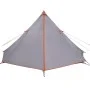 Tienda familiar tipi para 8 personas impermeable gris naranja de vidaXL, Tiendas de campaña - Ref: Foro24-94584, Precio: 82,8...