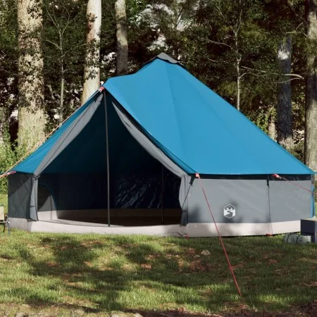 Tienda de campaña familiar tipi 12 personas impermeable azul by vidaXL, tents - Ref: Foro24-94592, Price: 251,86 €, Discount: %