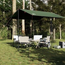 Lona de camping impermeable verde 300x294 cm