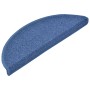 Alfombrillas de escalera 15 unidades azul 65x24x4 cm de vidaXL, Alfombrillas para escalones - Ref: Foro24-133891, Precio: 66,...