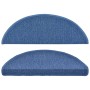 Alfombrillas de escalera 15 unidades azul 65x24x4 cm de vidaXL, Alfombrillas para escalones - Ref: Foro24-133891, Precio: 66,...