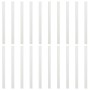 Garten-Sichtschutzwände 10 Stück PVC grün 252,5x19 cm von vidaXL, Zaunpaneele - Ref: Foro24-4005548, Preis: 47,75 €, Rabatt: %