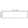 Pantalla de privacidad de balcón PVC plantas verde 300x75 cm de vidaXL, Paneles de vallas - Ref: Foro24-4005404, Precio: 19,9...