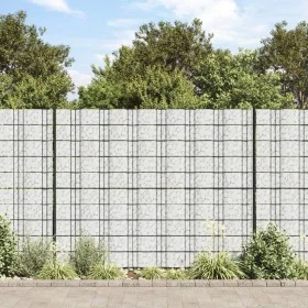 Pantalla de privacidad jardín PVC piedra mármol gris 35x0,19 m by vidaXL, fence panels - Ref: Foro24-4005543, Price: 33,20 €,...