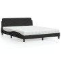 Bed with black velvet mattress 160x200 cm by vidaXL, Beds and slatted bases - Ref: Foro24-3208433, Price: 369,58 €, Discount: %