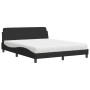 Bed with black velvet mattress 160x200 cm by vidaXL, Beds and slatted bases - Ref: Foro24-3208433, Price: 369,58 €, Discount: %