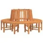 Circular tree bench solid eucalyptus wood Ø208 cm by vidaXL, garden benches - Ref: Foro24-3154103, Price: 604,46 €, Discount: %