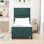 Estructura de cama Verde oscuro 80 x 200 cm Terciopelo