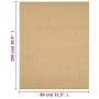 Natürlicher Sisalteppich 80x100 cm von vidaXL, Teppiche - Ref: Foro24-136304, Preis: 61,66 €, Rabatt: %