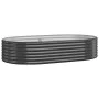 Steel flower bed anthracite powder coated 175x100x36cm by vidaXL, Pots and planters - Ref: Foro24-318991, Price: 52,91 €, Dis...