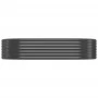 Steel flower bed anthracite powder coated 175x100x36cm by vidaXL, Pots and planters - Ref: Foro24-318991, Price: 52,91 €, Dis...