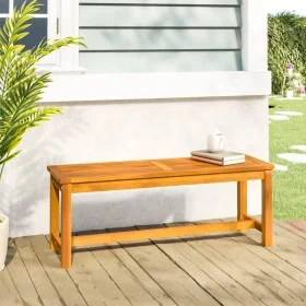 Garden bench solid acacia wood 110x35x45 cm by vidaXL, garden benches - Ref: Foro24-319419, Price: 99,51 €, Discount: %