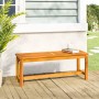Garden bench solid acacia wood 110x35x45 cm by vidaXL, garden benches - Ref: Foro24-319419, Price: 108,00 €, Discount: %