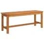 Banco de jardín madera maciza de acacia 110x35x45 cm de vidaXL, Bancos de jardín - Ref: Foro24-319419, Precio: 105,06 €, Desc...