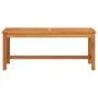 Banco de jardín madera maciza de acacia 110x35x45 cm de vidaXL, Bancos de jardín - Ref: Foro24-319419, Precio: 105,06 €, Desc...