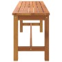 Garden bench solid acacia wood 110x35x45 cm by vidaXL, garden benches - Ref: Foro24-319419, Price: 108,00 €, Discount: %
