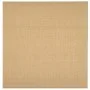 Alfombra de sisal natural 100x100 cm de vidaXL, Alfombras - Ref: Foro24-136310, Precio: 67,03 €, Descuento: %