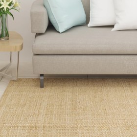 Alfombra de sisal natural 100x200 cm