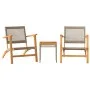 Bistro set 3 pieces beige PE rattan and solid acacia wood by vidaXL, Garden sets - Ref: Foro24-365867, Price: 183,02 €, Disco...