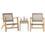 Bistro set 3 pieces beige PE rattan and solid acacia wood by vidaXL, Garden sets - Ref: Foro24-365867, Price: 183,02 €, Disco...
