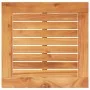 Juego de bistró 3 pzas ratán PE beige y madera maciza acacia de vidaXL, Conjuntos de jardín - Ref: Foro24-365867, Precio: 183...